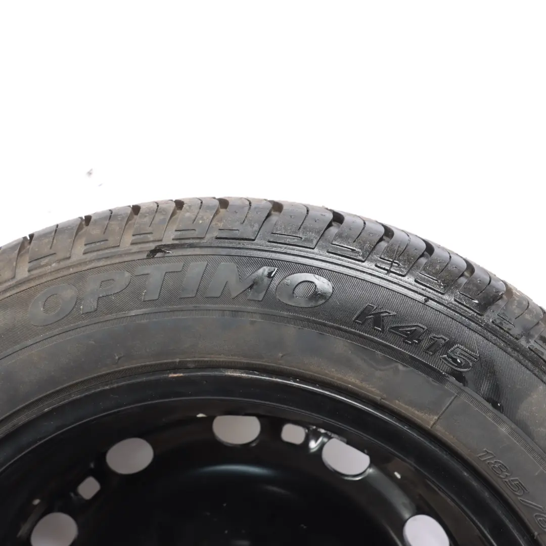 Mk5 6R Spare Wheel Wheel Steel R15 Tyre 185/60 to VW Volkswagen Polo with Part number 6R0601027E VW Volkswagen Polo Mk5 6R Spare Wheel Wheel Steel R15 Tyre 185/60 - SKU 6R0601027E - Part number 6R0601027E