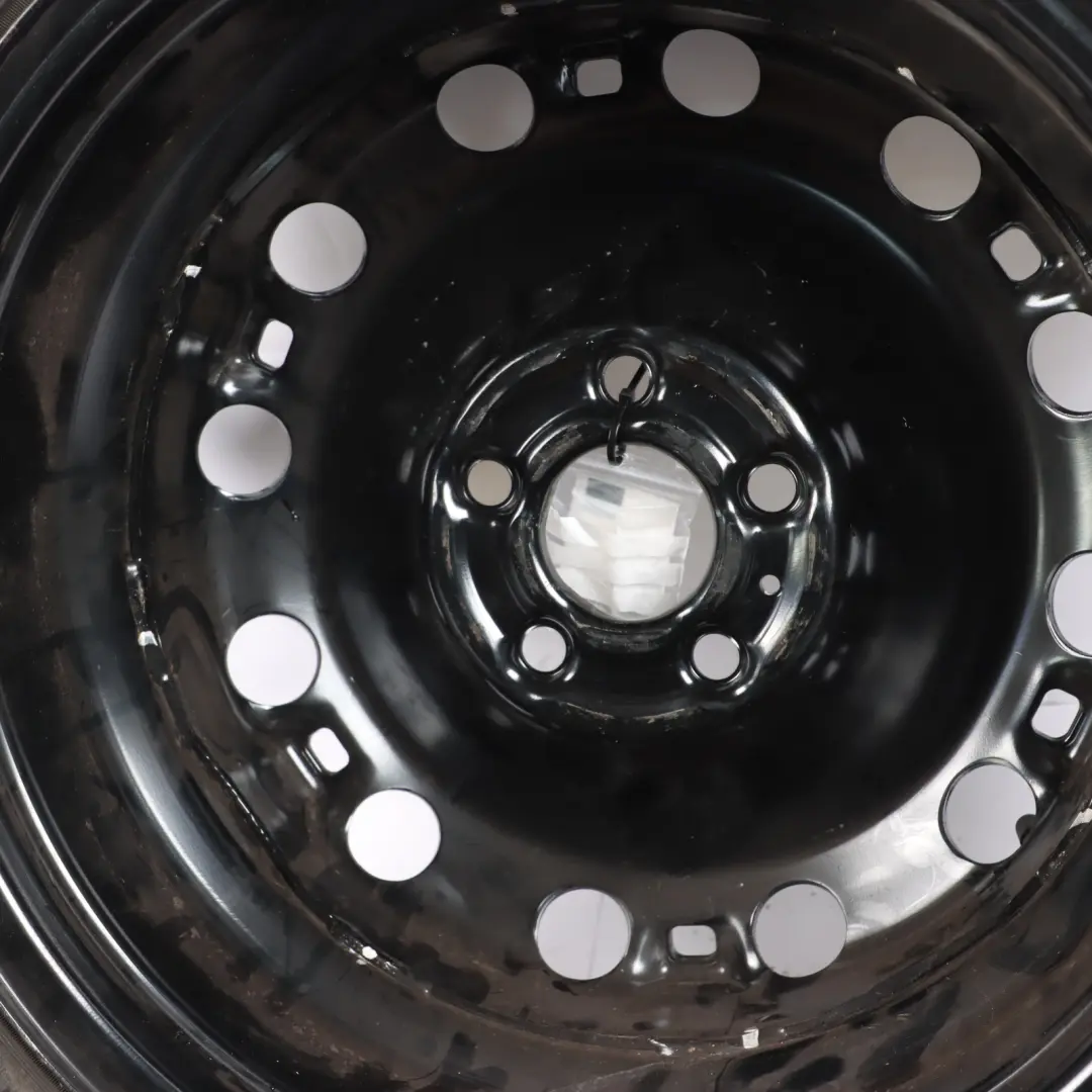 VW Volkswagen Polo Mk5 6R Spare Wheel Wheel Steel R15 Tyre 185/60 - SKU 6R0601027E - Part number 6R0601027E