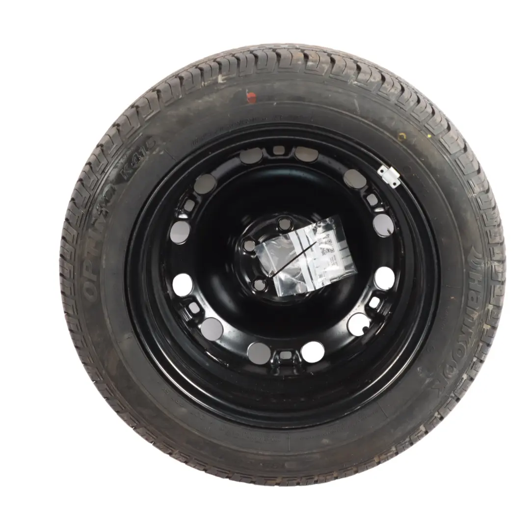 VW Volkswagen Polo Mk5 6R Spare Wheel Wheel Steel R15 Tyre 185/60 - SKU 6R0601027S - Part number 6R0601027S