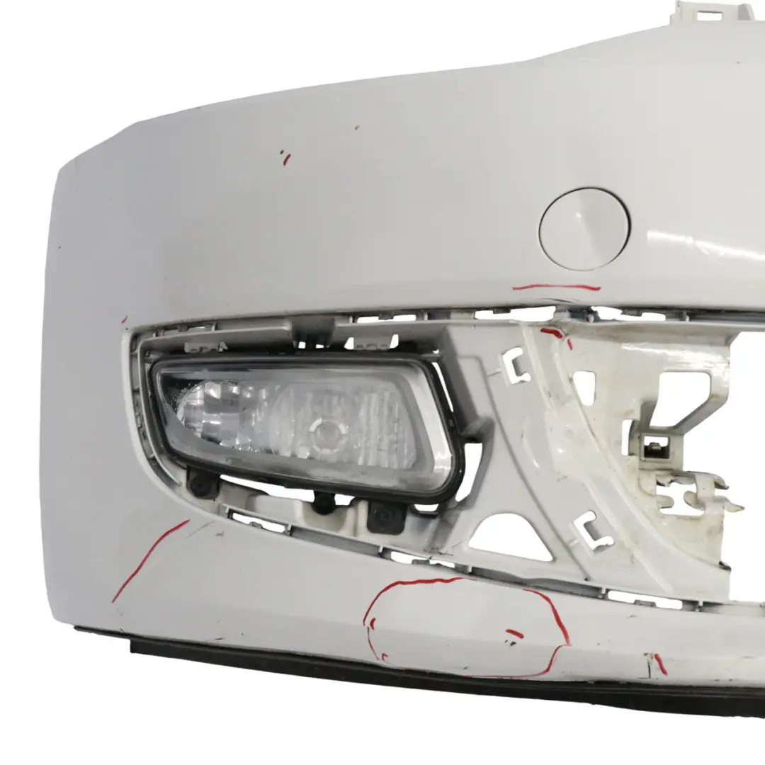 Front Bumper Volkswagen VW Polo 6R Front Trim Panel Cover Candy White - B9A to with Part number 6R0807221R Front Bumper Volkswagen VW Polo 6R Front Trim Panel Cover Candy White - B9A - SKU 6R0807221R-CAN - Part number 6R0807221R