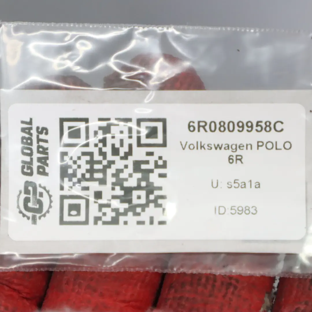  Guardabarros Delantero Derecho para Volkswagen Polo 6R - SKU 6R0809958C - Número de pieza 6R0809958C