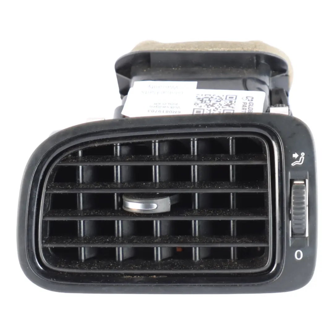 Volkswagen Polo 6R Air Vent Dashboard Left N/S Passenger Air Duct - SKU 6R0819703 - Part number 6R0819703
