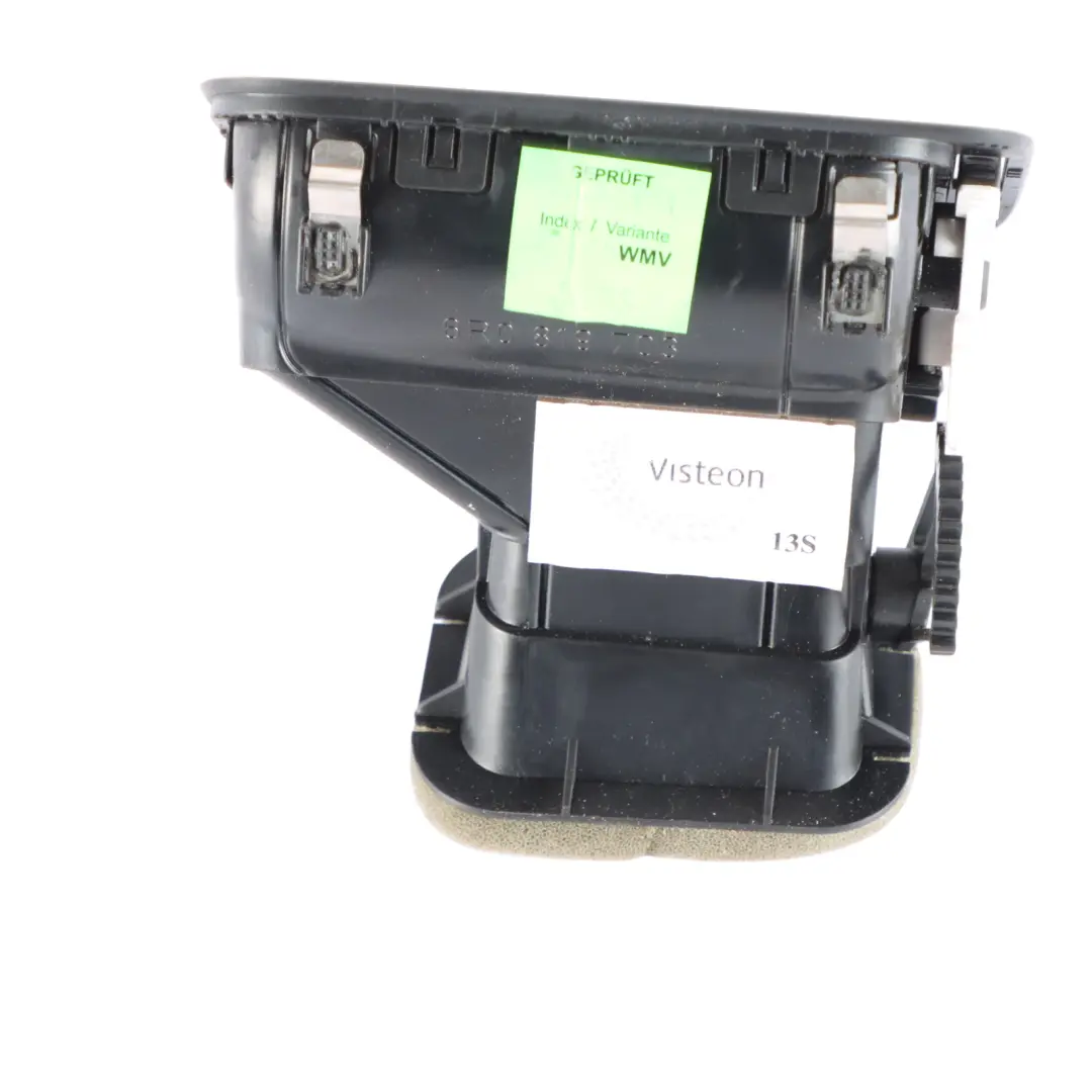 Vent Dashboard Left N/S Passenger Air Duct to Volkswagen Polo 6R Air with Part number 6R0819703 Volkswagen Polo 6R Air Vent Dashboard Left N/S Passenger Air Duct - SKU 6R0819703 - Part number 6R0819703