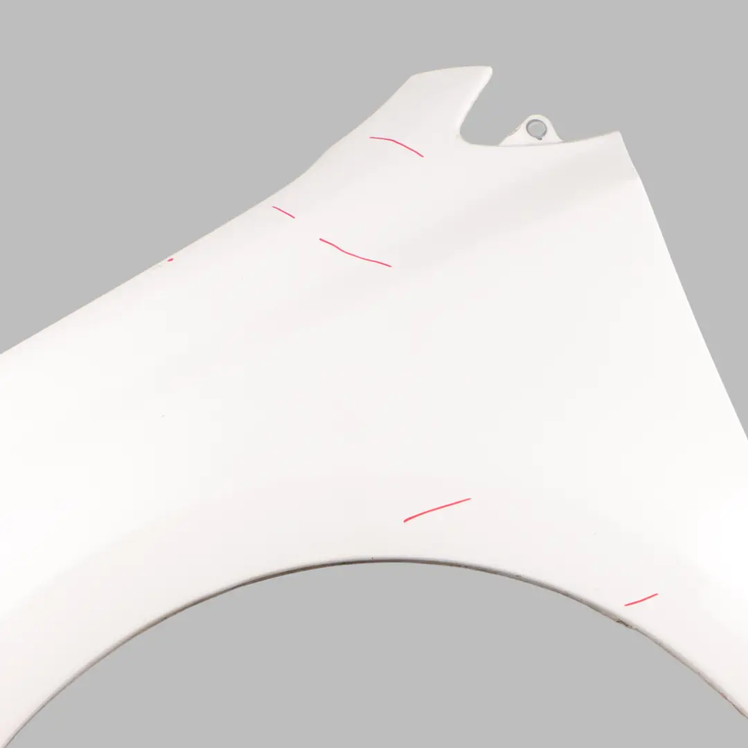 Side Panel Volkswagen VW Polo 6R Front Left N/S Wing Fender Candy White - B9A  - SKU 6R0821105J-CAN - Part number 6R0821105J