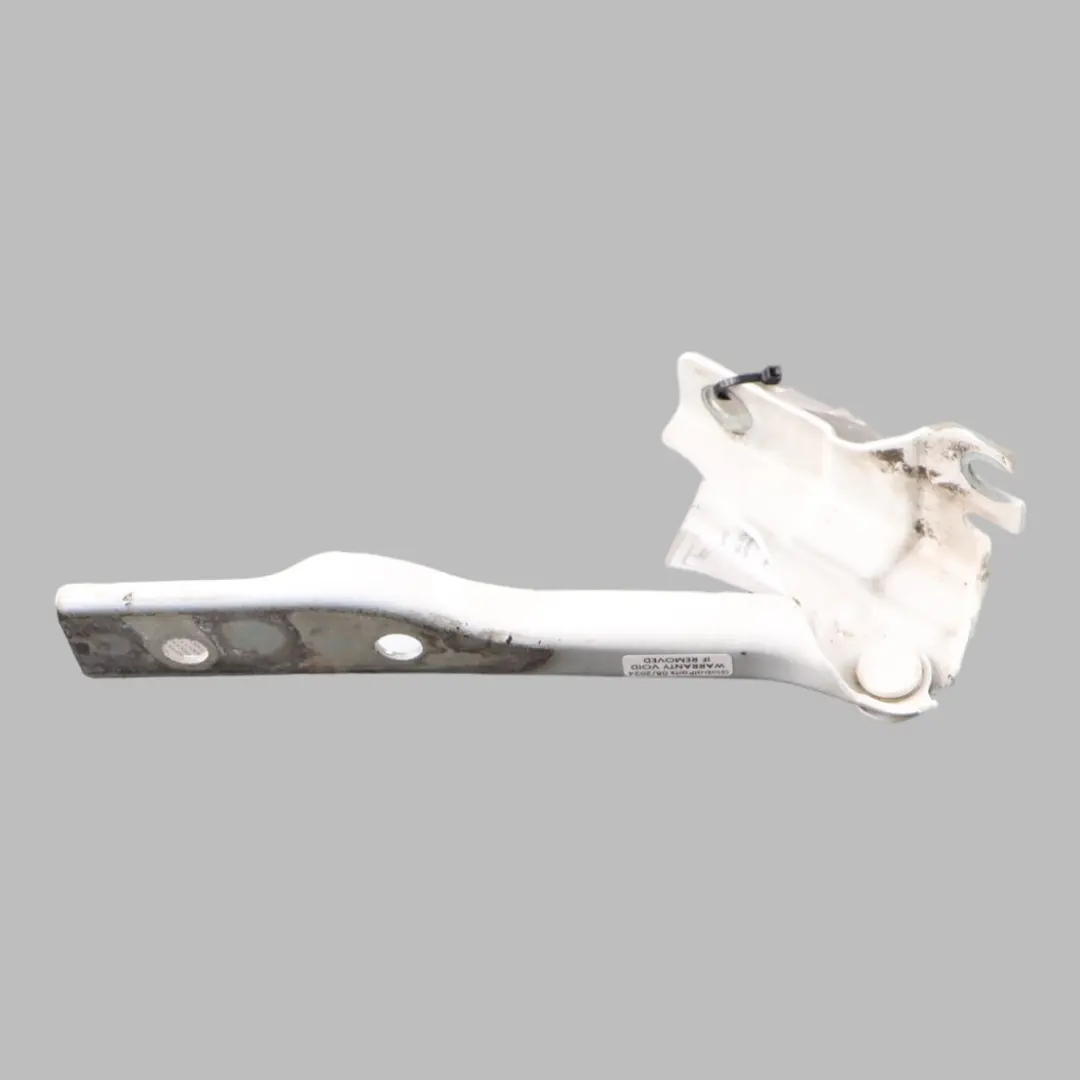 Front Left N/S Hood Bonnet Hinge Candy White LB9A to Volkswagen Polo 6R with Part number 6R0823301A Volkswagen Polo 6R Front Left N/S Hood Bonnet Hinge Candy White LB9A - SKU 6R0823301A-CAN - Part number 6R0823301A