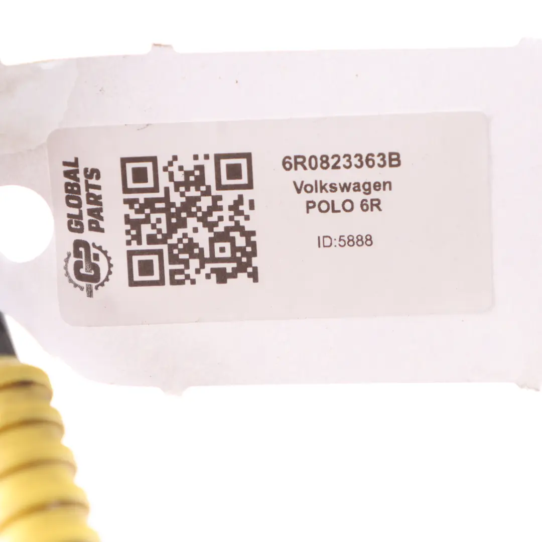 Volkswagen Polo 6R Supporto cofano anteriore Staffa braccio portante - SKU 6R0823363B - Numero di parte 6R0823363B
