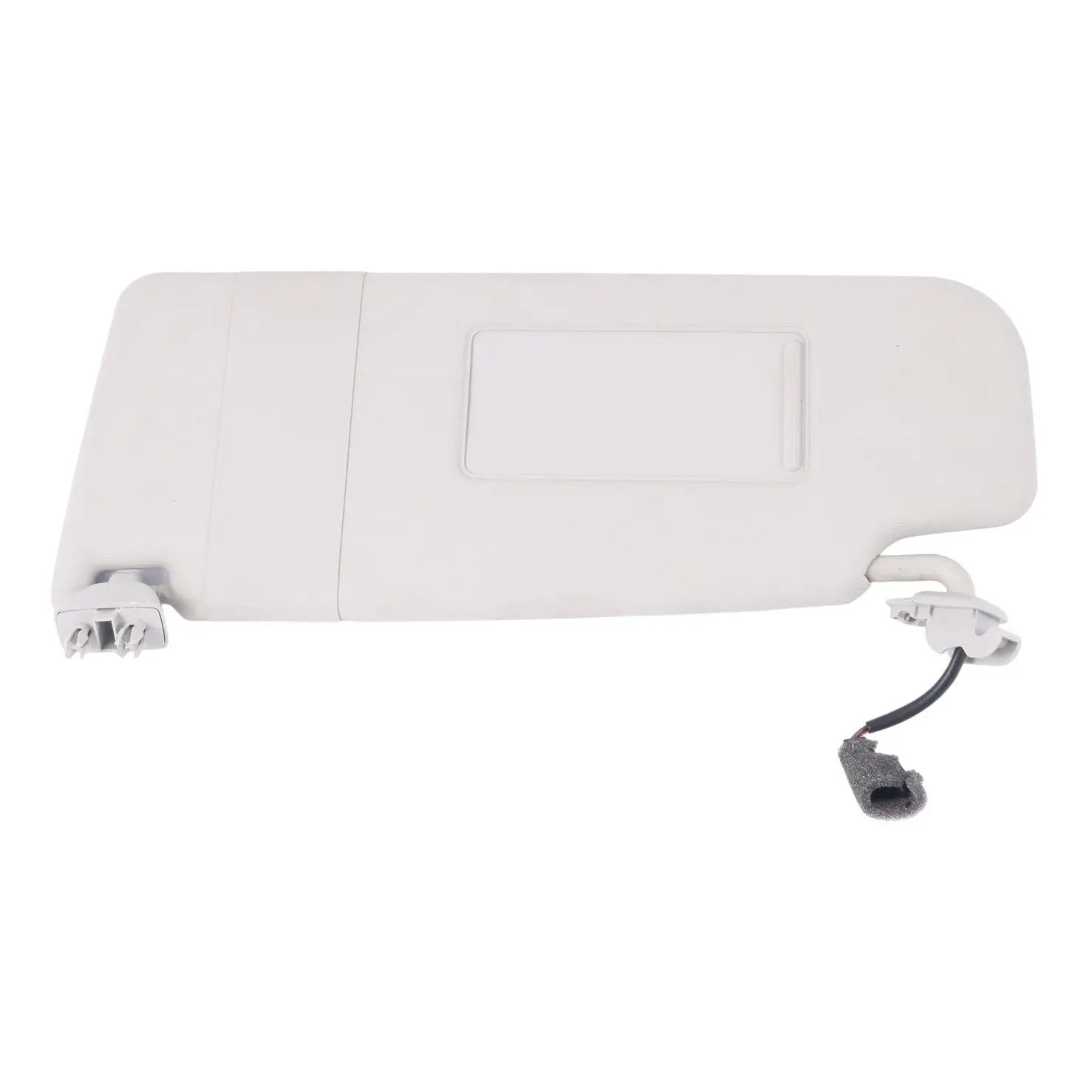 Volkswagen Polo 6R Parasol Delantero Izquierdo Gris Espejo Iluminado 6R0857551A