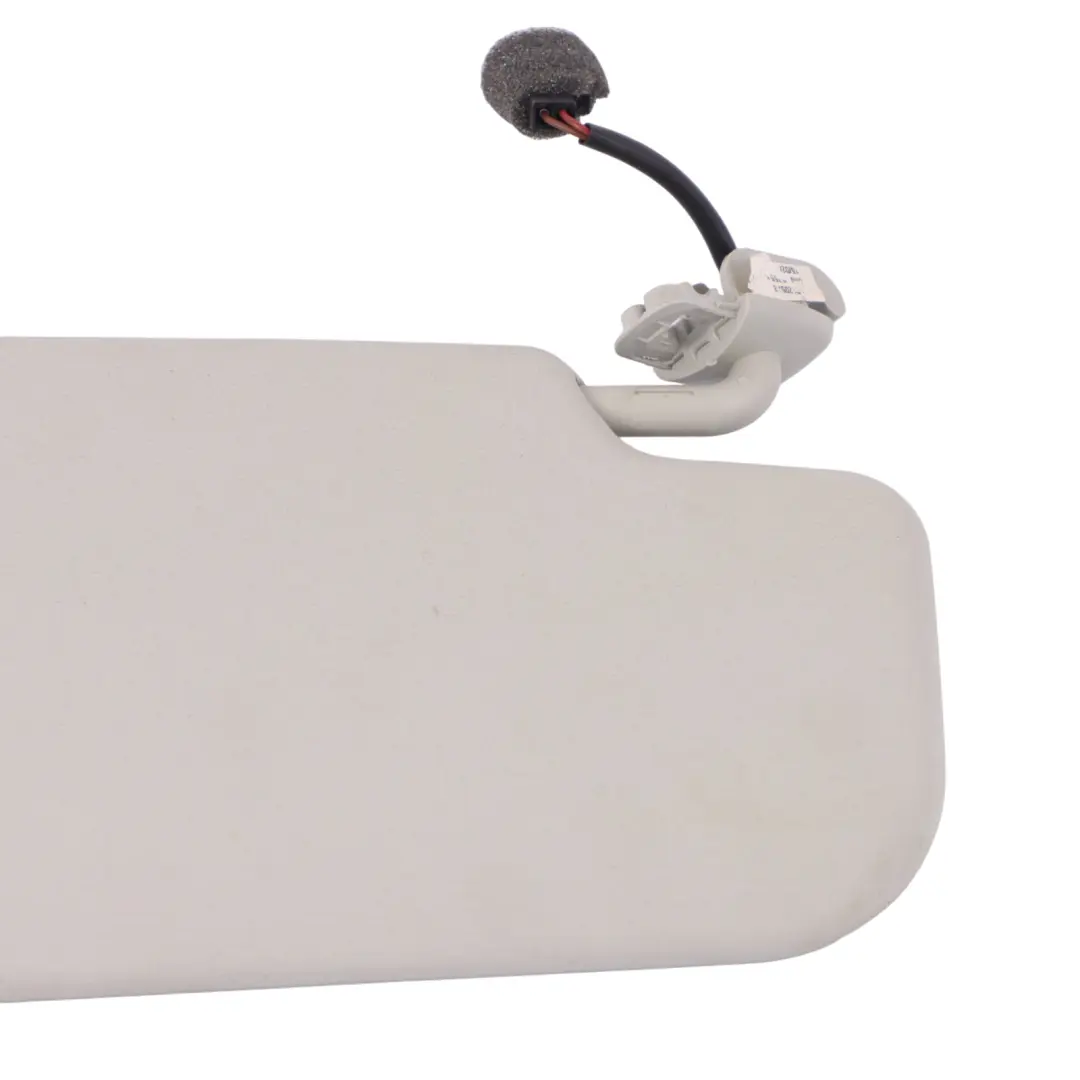 Volkswagen Polo 6R Sun Visor Front Left N/S Grey Iluminated Mirror - SKU 6R0857551A - Part number 6R0857551A