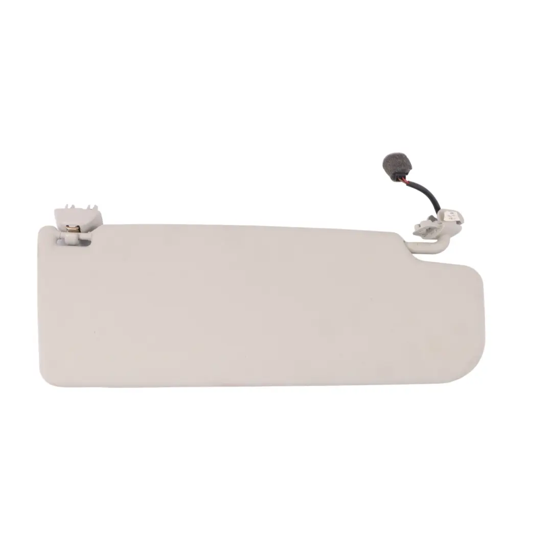 Volkswagen Polo 6R Sun Visor Front Left N/S Grey Iluminated Mirror - SKU 6R0857551A - Part number 6R0857551A