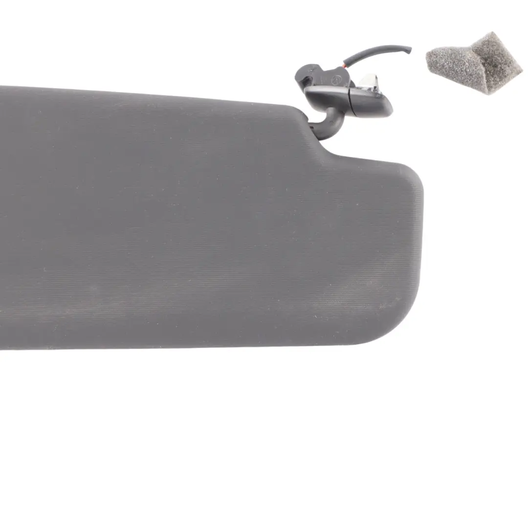 VW Volkswagen Polo 6N Sun Visor Cover Panel Left N/S Mirror Black - SKU 6R0857551K-1 - Part number 6R0857551K