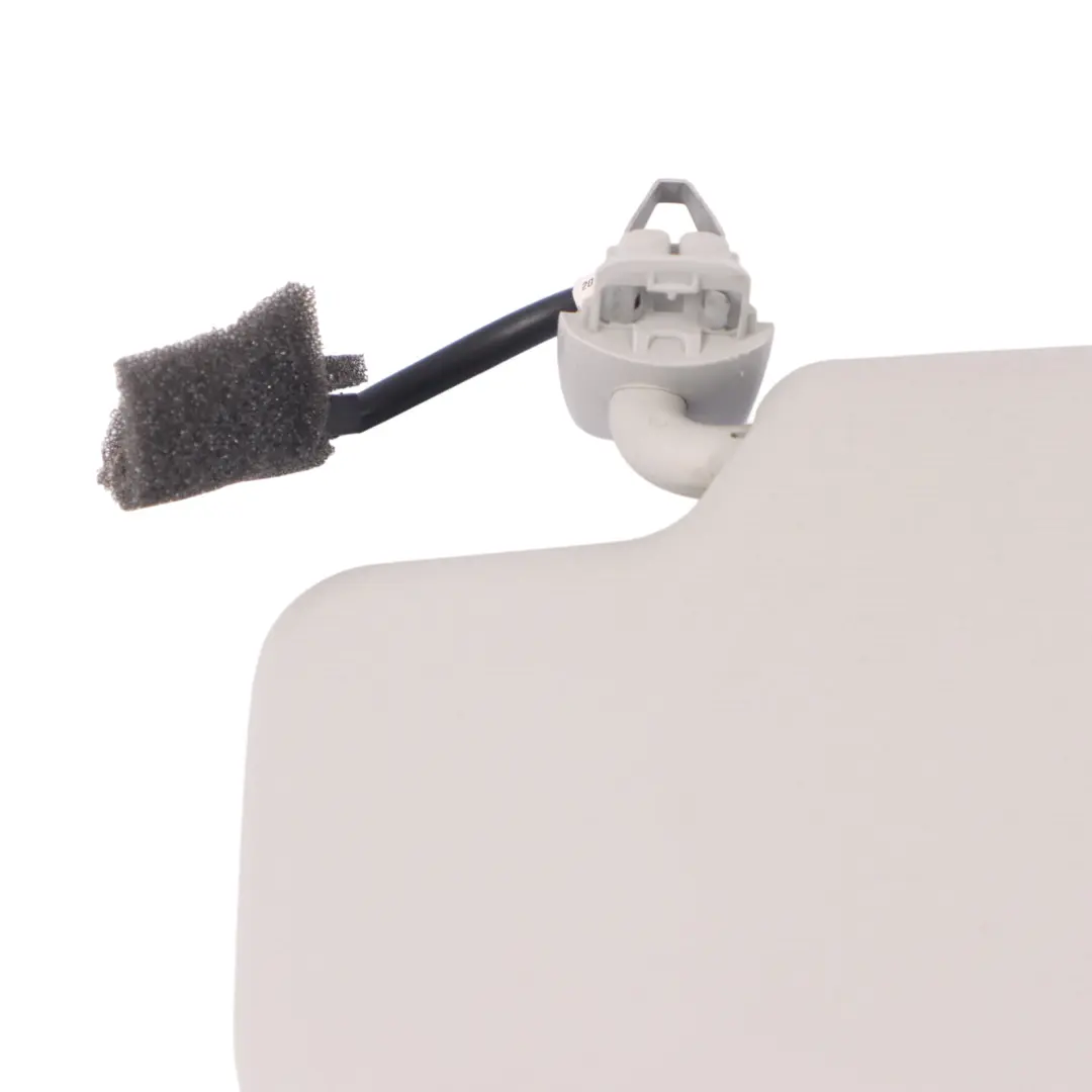 Volkswagen Polo 6R Parasol Delantero Derecho Espejo Iluminado Gris - SKU 6R0857552A - Número de pieza 6R0857552A