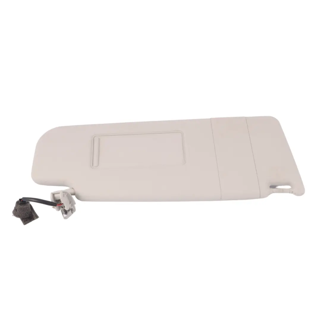 Sun Visor Front Right O/S Grey Iluminated Mirror to Volkswagen Polo 6R with Part number 6R0857552A Volkswagen Polo 6R Sun Visor Front Right O/S Grey Iluminated Mirror - SKU 6R0857552A - Part number 6R0857552A