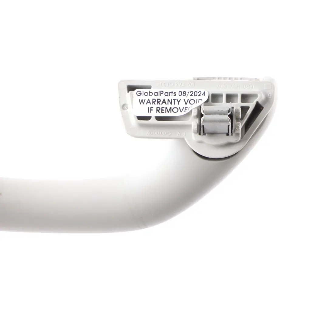 Volkswagen Polo 6R 3D Rear Left Right N/O/S Headliner Grab Handle Grey - SKU 6R0857607 - Part number 6R0857607
