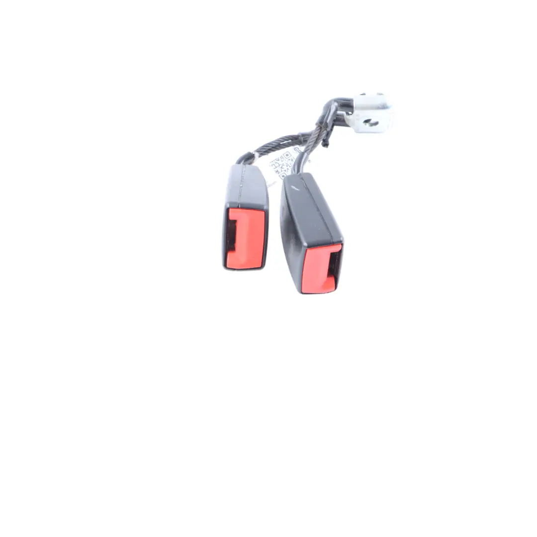 VW Polo 6R Rear Seat Bench Centre Belt Double Buckle Tensioner - SKU 6R0857739A - Numéro de pièce 6R0857739A