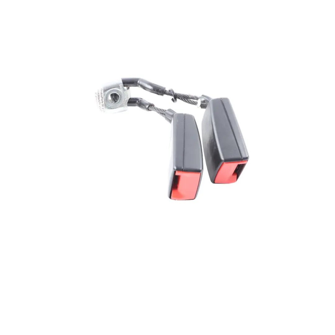 VW Polo 6R Rear Seat Bench Centre Belt Double Buckle Tensioner - SKU 6R0857739A - Numéro de pièce 6R0857739A