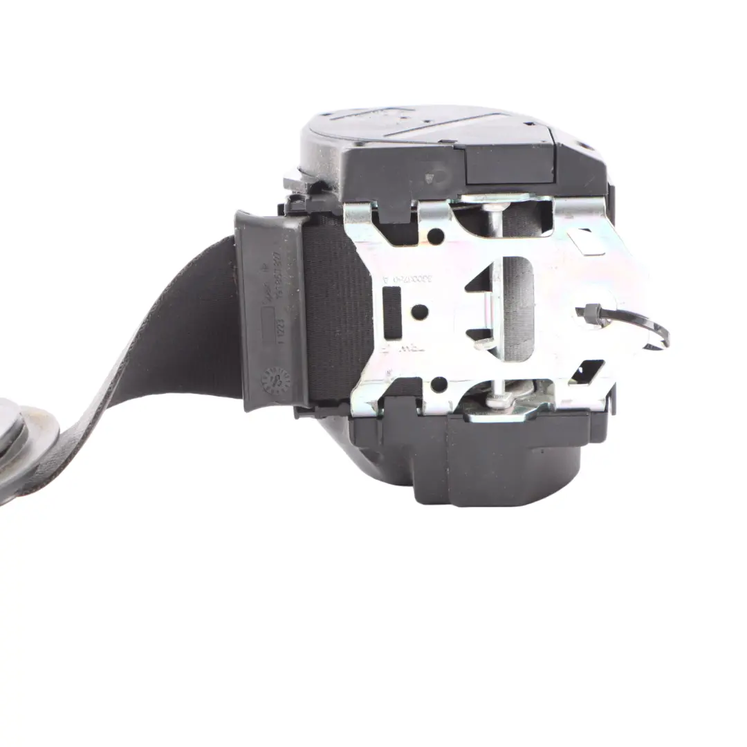 VW Volkswagen Polo 6R Cintura di sicurezza posteriore destra nero - SKU 6R0857806B - Numero di parte 6R0857806B