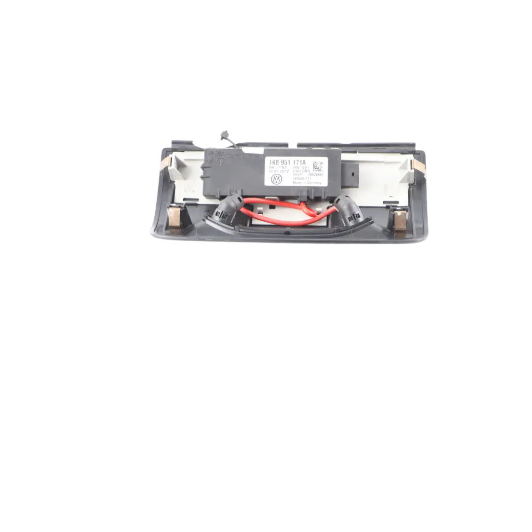 VW Polo 6R Ultrasonic Alarm Module Headliner Trim Cover Panel Black - SKU 6R0877829C - Part number 6R0877829C