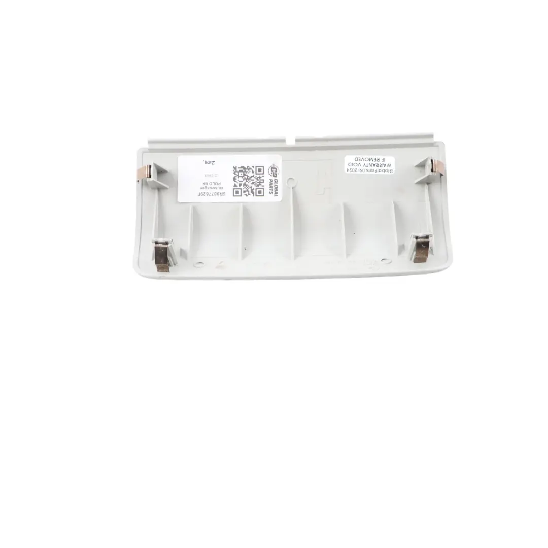 Volkswagen Polo V Osłona Zaślepka Wykończenie Podsufitki Szara - SKU 6R0877829F - Numer Części 6R0877829F