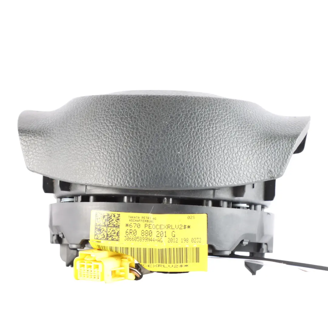 Volkswagen Polo 6R Air Module Steering Wheel Driver Bag Module Black - SKU 6R0880201G - Part number 6R0880201G