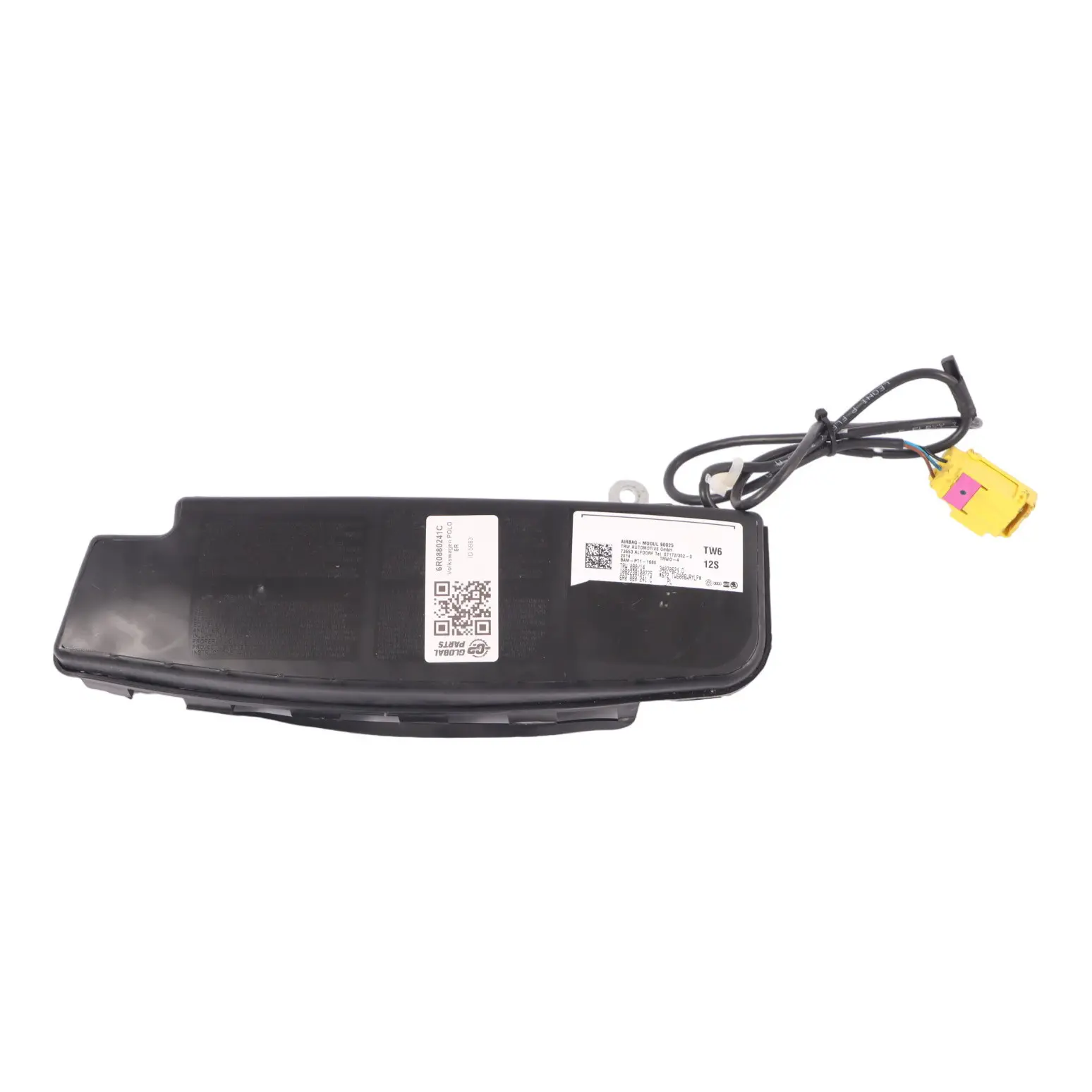 Polo 6R Modulo Aria Sedile Volkswagen ECU Anteriore Sinistro Lato 6R0880241C