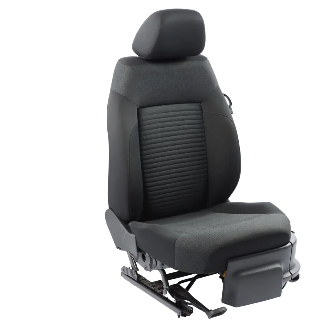 Fotel Przedni Lewy Materiał Tkanina Czarna do Volkswagen Polo 6R o numerze 6R0881805EM Volkswagen Polo 6R Fotel Przedni Lewy Materiał Tkanina Czarna - SKU 6R0881805EM-1 - Numer Części 6R0881805EM