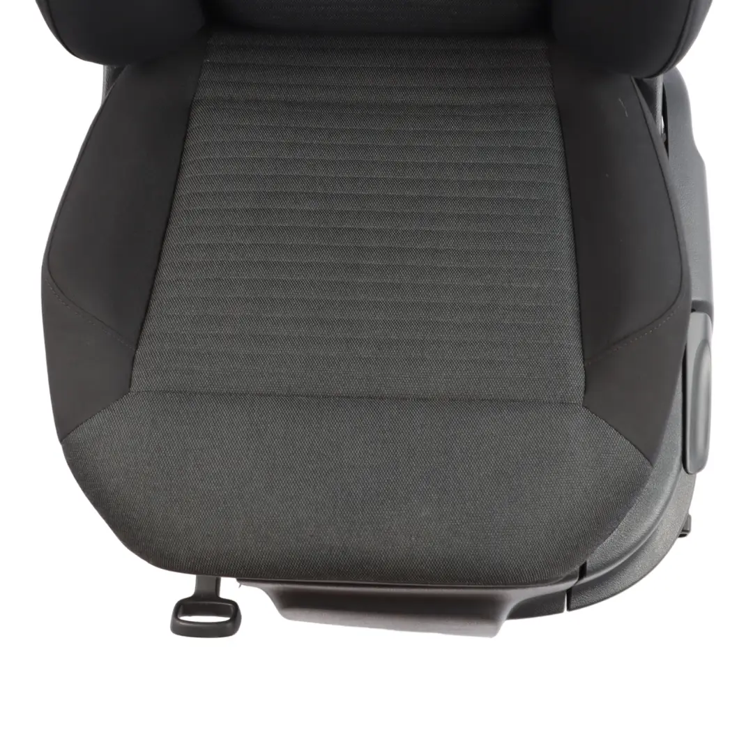 VW Volkswagen Polo 6R 3D Front Left N/S Fabric Titan Black Interior - SKU 6R0881805EM-1 - Part number 6R0881805EM