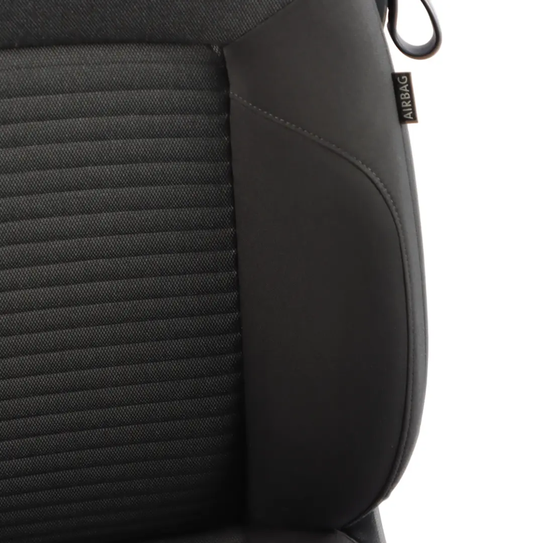 VW Volkswagen Polo 6R 3D Front Left N/S Fabric Titan Black Interior - SKU 6R0881805EM-1 - Part number 6R0881805EM
