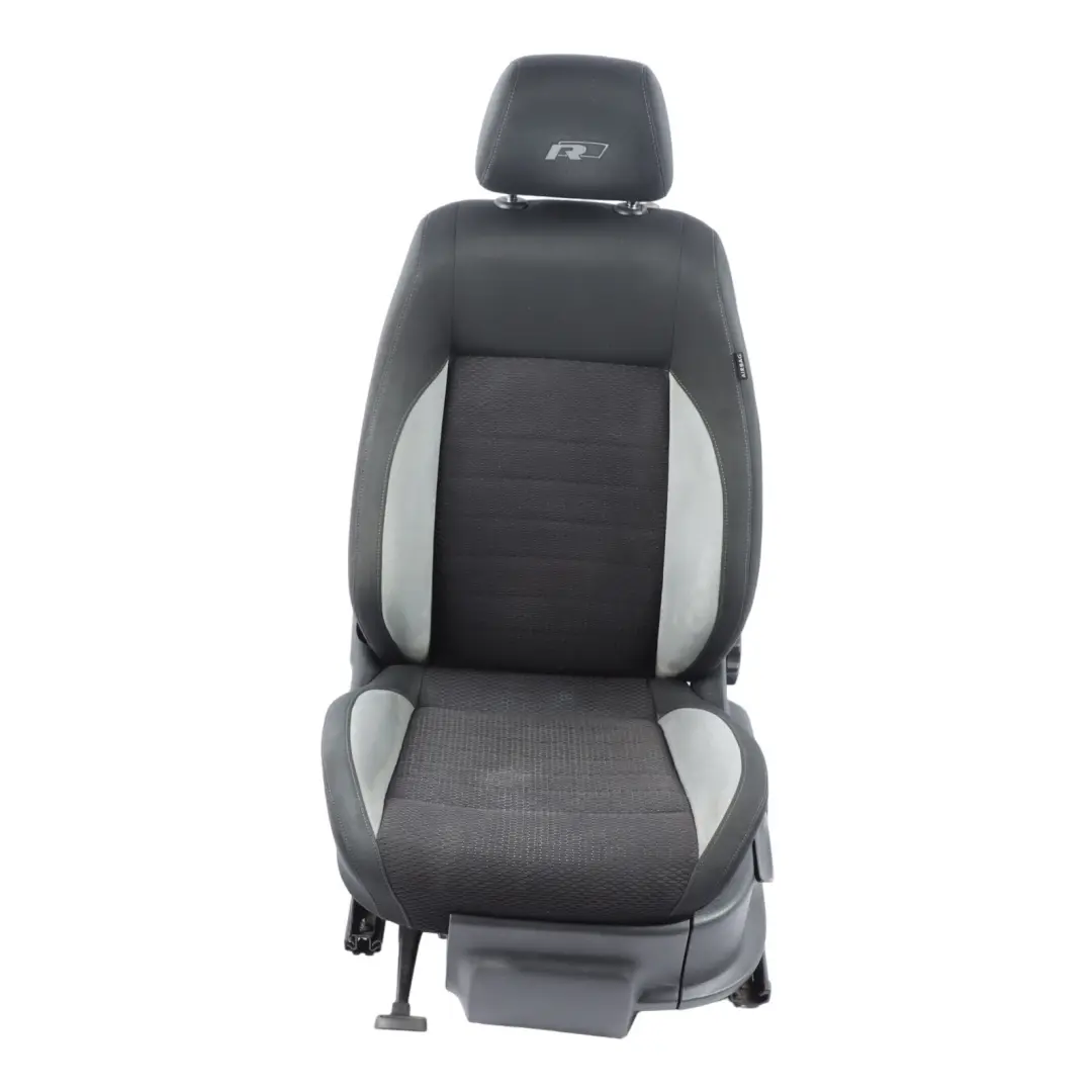 R-Line Front Left N/S Seat Fabric Cloth Seat Black Grey to VW Volkswagen Polo 6R with Part number 6R0881805MS VW Volkswagen Polo 6R R-Line Front Left N/S Seat Fabric Cloth Seat Black Grey - SKU 6R0881805MS-1 - Part number 6R0881805MS