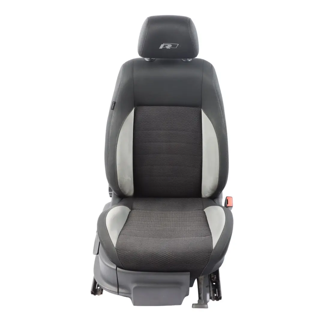 R-Line Front Right O/S Seat Fabric Cloth Seat Black Grey to VW Volkswagen Polo 6R with Part number 6R0881806MA VW Volkswagen Polo 6R R-Line Front Right O/S Seat Fabric Cloth Seat Black Grey - SKU 6R0881806MA-1 - Part number 6R0881806MA