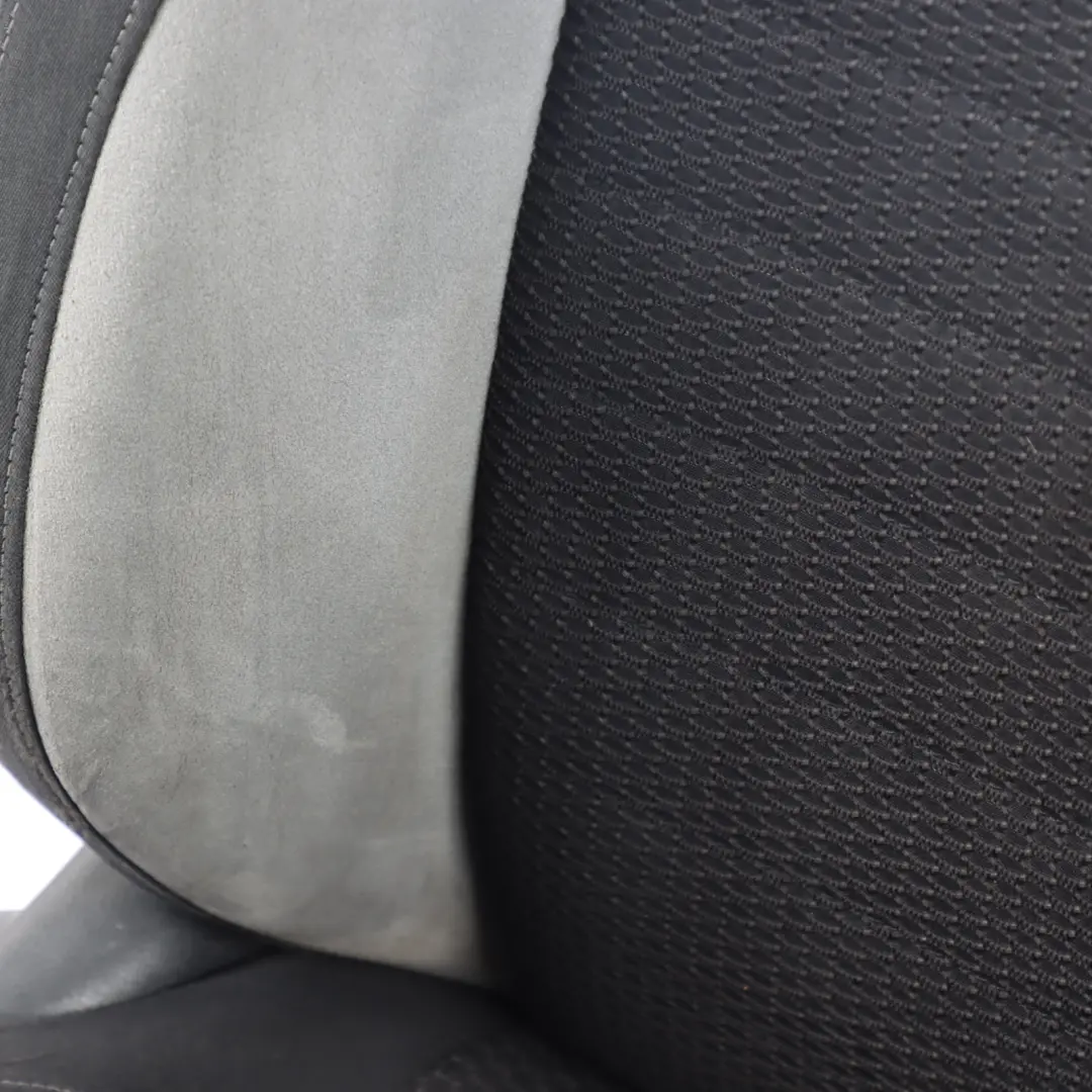 VW Volkswagen Polo 6R R-Line Front Right O/S Seat Fabric Cloth Seat Black Grey - SKU 6R0881806MA-1 - Part number 6R0881806MA