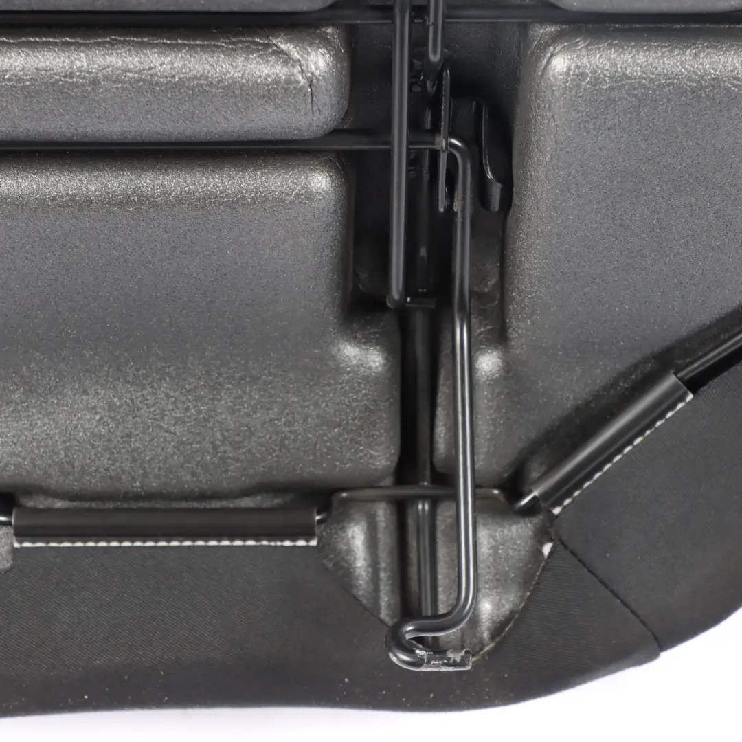 Volkswagen Polo Mk5 6R Seat Cover Rear Right O/S Fabric Titan Black Crystal Grey - SKU 6R0885406BR - Part number 6R0885406BR