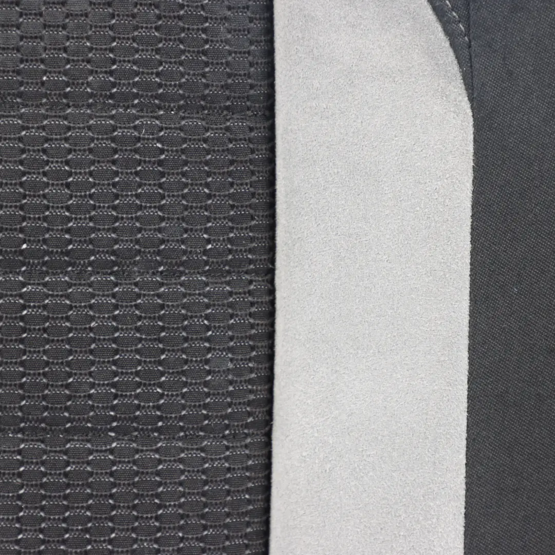 Volkswagen Polo Mk5 6R Seat Cover Rear Right O/S Fabric Titan Black Crystal Grey - SKU 6R0885406BR - Part number 6R0885406BR