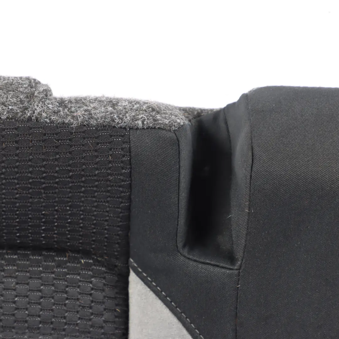 Volkswagen Polo Mk5 6R Seat Cover Rear Right O/S Fabric Titan Black Crystal Grey - SKU 6R0885406BR - Part number 6R0885406BR