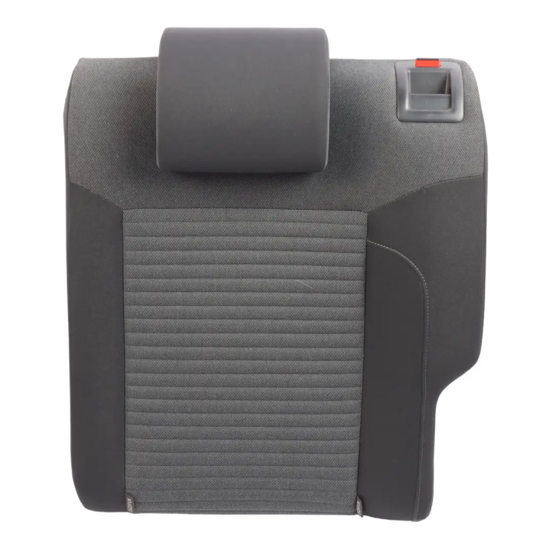 Back Rest Rear Left N/S Cover Fabric Titan Black to VW Polo 6R Seat with Part number 6R0885805CE VW Polo 6R Seat Back Rest Rear Left N/S Cover Fabric Titan Black - SKU 6R0885805CE - Part number 6R0885805CE