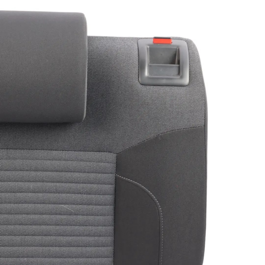 VW Polo 6R Seat Back Rest Rear Left N/S Cover Fabric Titan Black - SKU 6R0885805CE - Part number 6R0885805CE