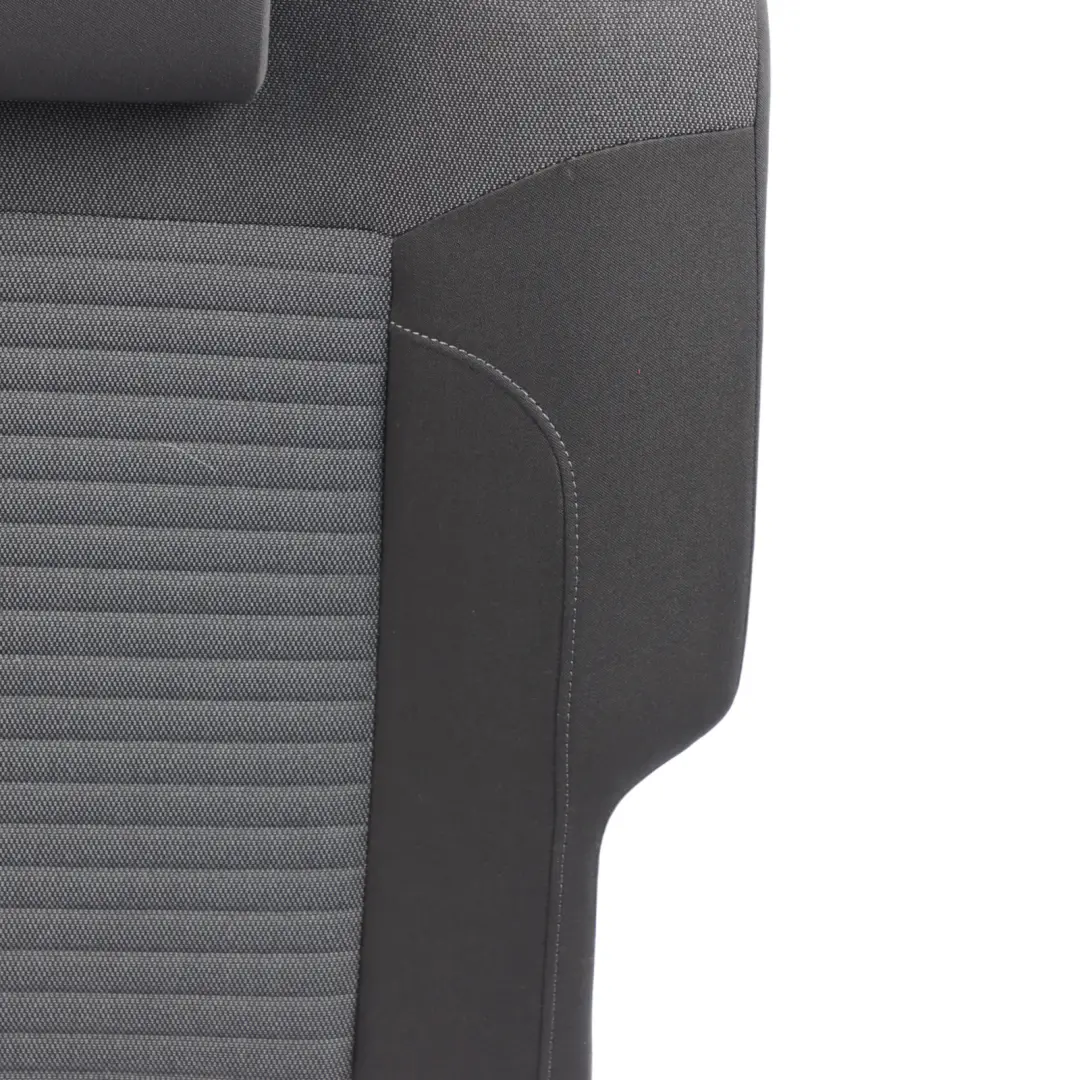 VW Polo 6R Seat Back Rest Rear Left N/S Cover Fabric Titan Black - SKU 6R0885805CE - Part number 6R0885805CE