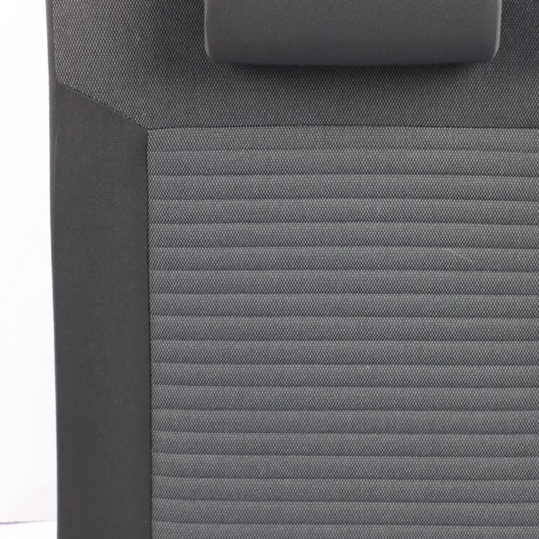 VW Polo 6R Seat Back Rest Rear Left N/S Cover Fabric Titan Black - SKU 6R0885805CE - Part number 6R0885805CE