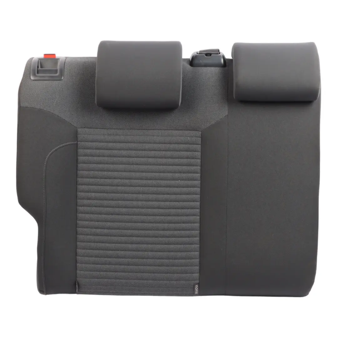 VW Polo 6R Asiento Respaldo Trasero Derecho Funda Tejido Titan Negro - SKU 6R0885806BQ - Número de pieza 6R0885806BQ