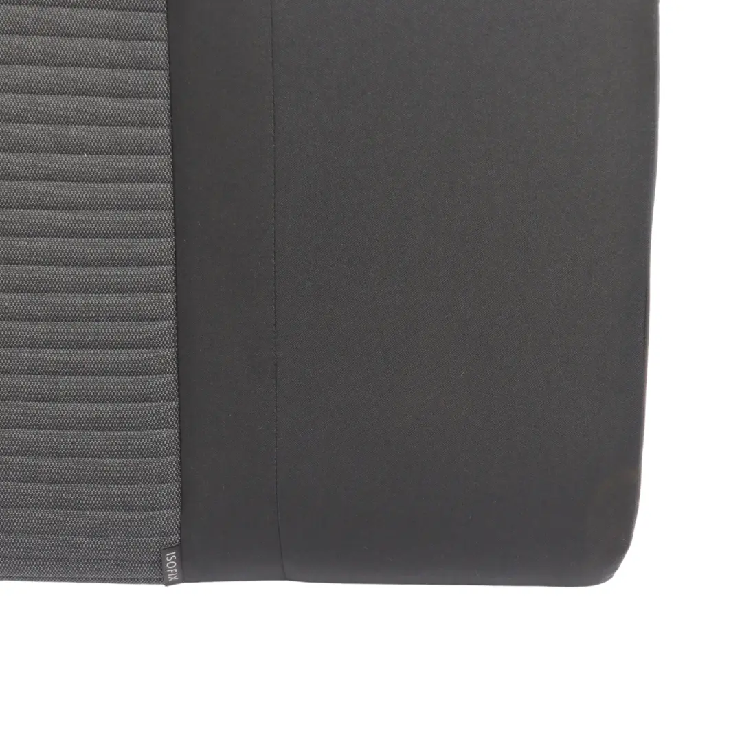 VW Polo 6R Seat Back Rest Rear Right O/S Cover Fabric Titan Black - SKU 6R0885806BQ - Part number 6R0885806BQ