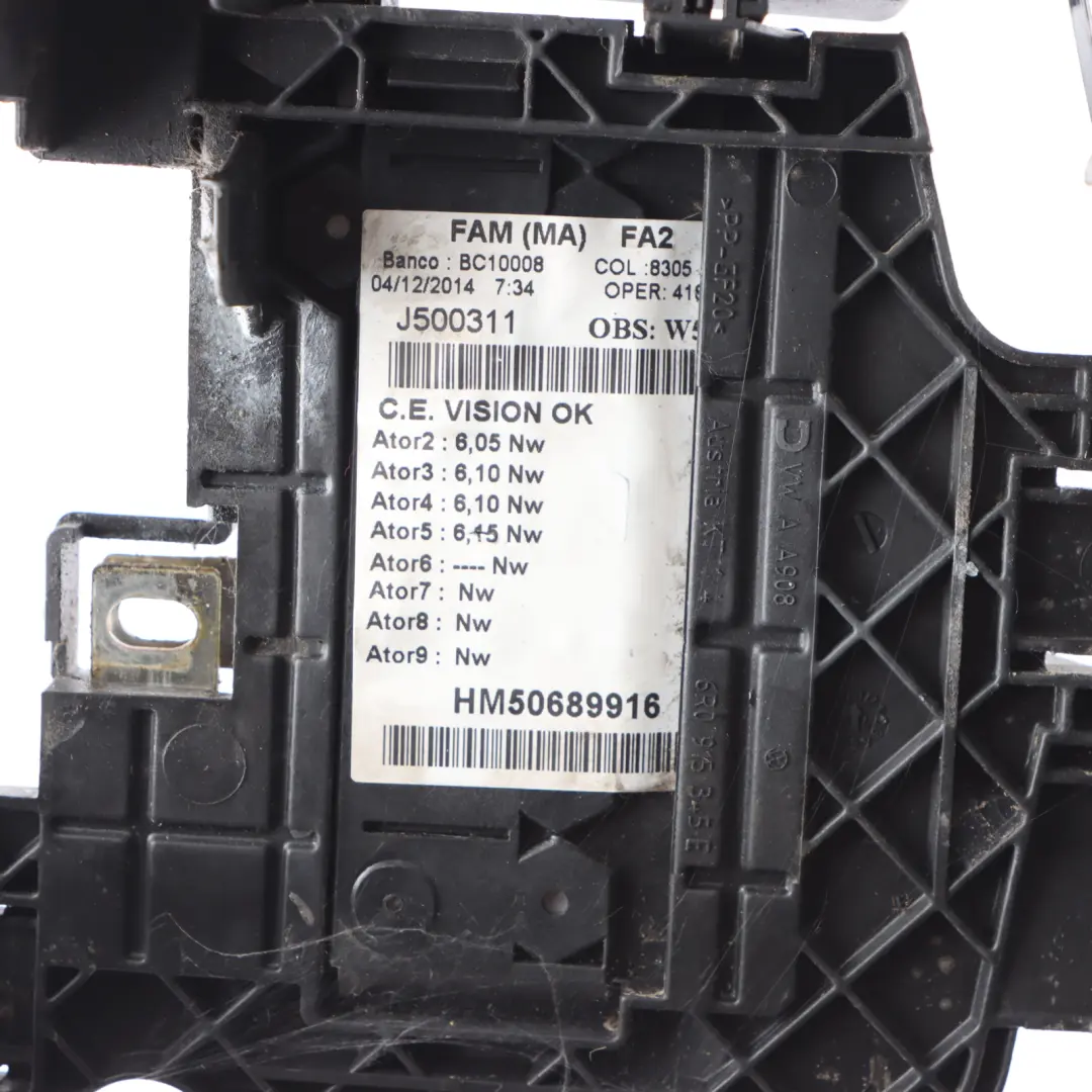 Seat Ibiza Fuse Box Relay Carrier Holder Bracket Mount Tray - SKU 6R0915345E - Part number 6R0915345E