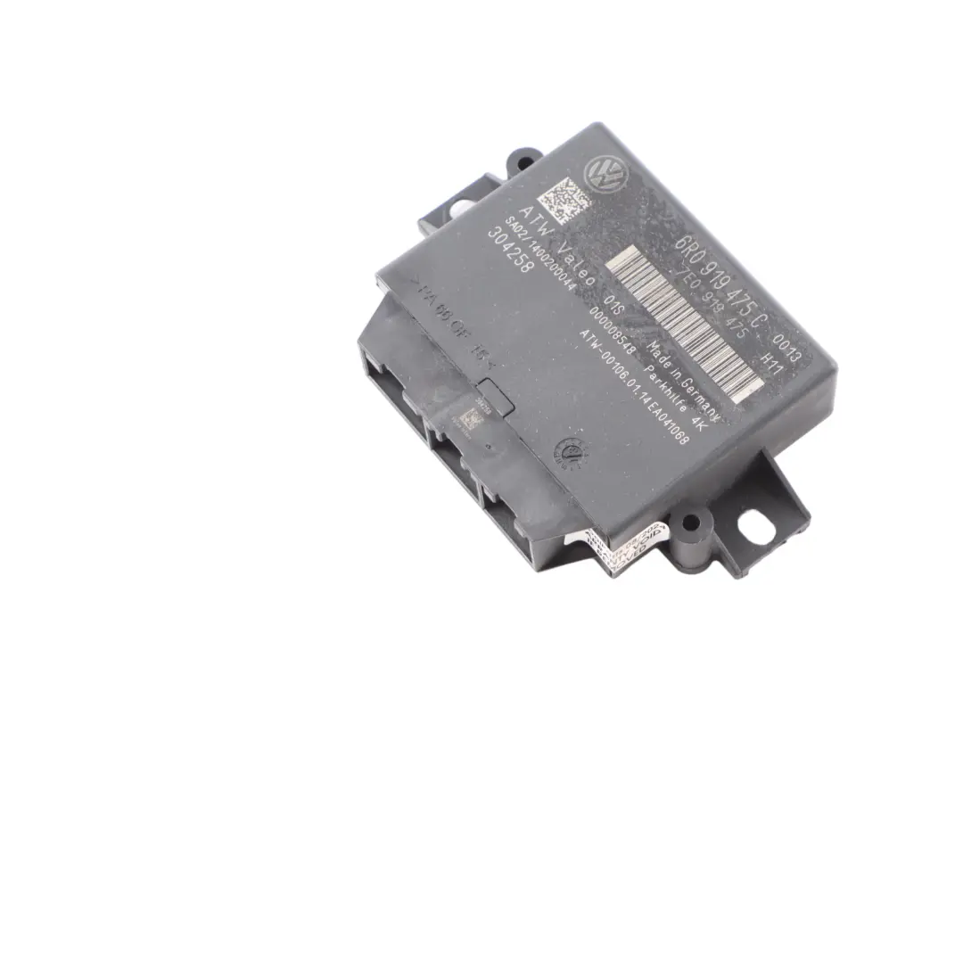 PDC Parksensor Steuergerät Modul für VW Volkswagen Polo 6R mit Teilenummer 6R0919475C VW Volkswagen Polo 6R PDC Parksensor Steuergerät Modul - SKU 6R0919475C - Teilenummer 6R0919475C