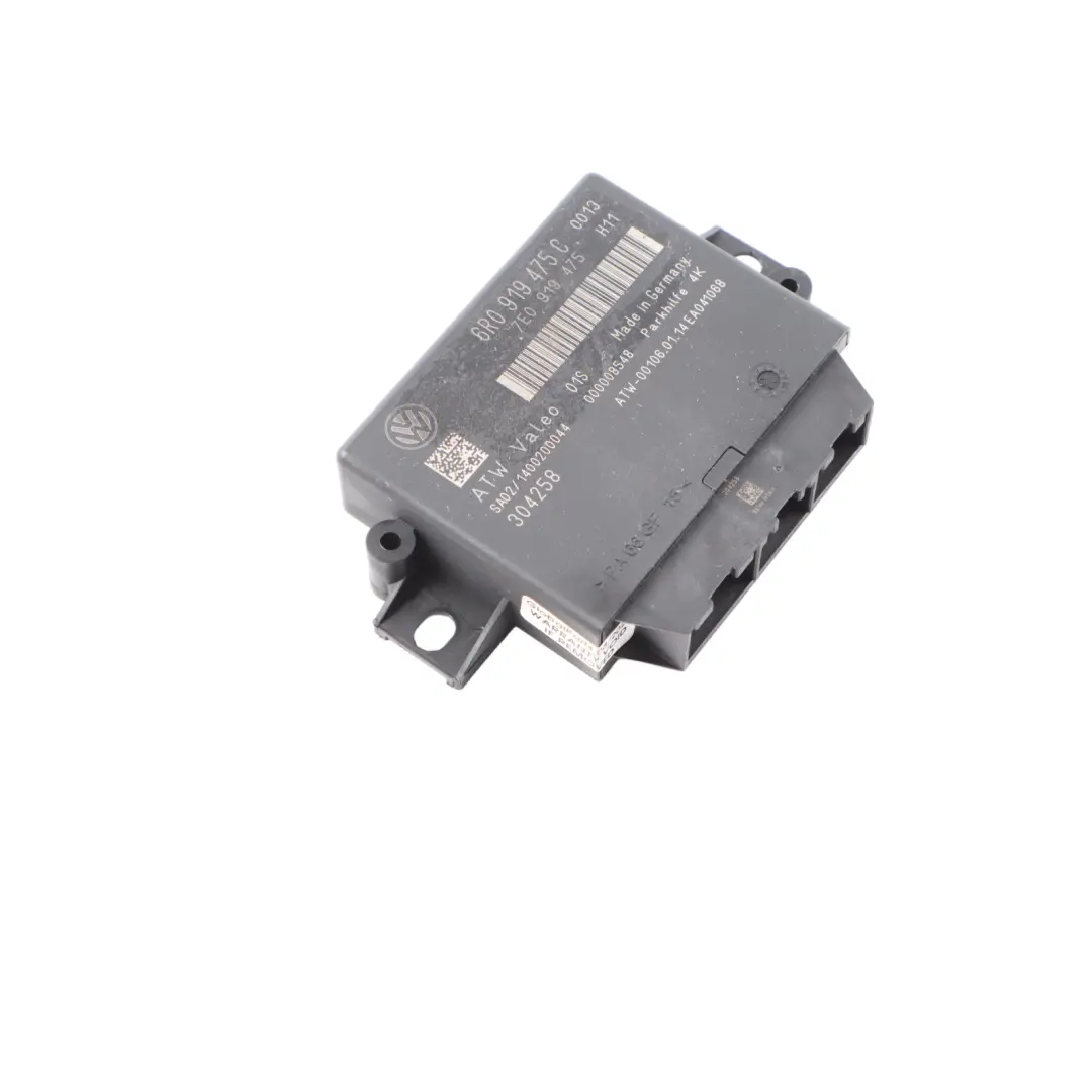 VW Volkswagen Polo 6R PDC Parking Sensor Control Unit Module - SKU 6R0919475C - Part number 6R0919475C