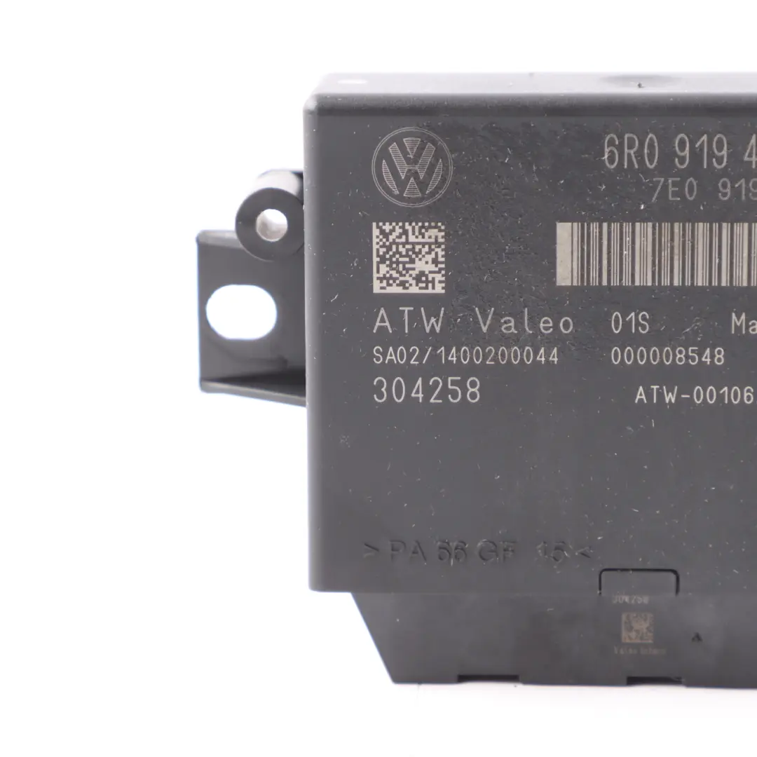 VW Volkswagen Polo 6R PDC Parking Sensor Control Unit Module - SKU 6R0919475C - Part number 6R0919475C
