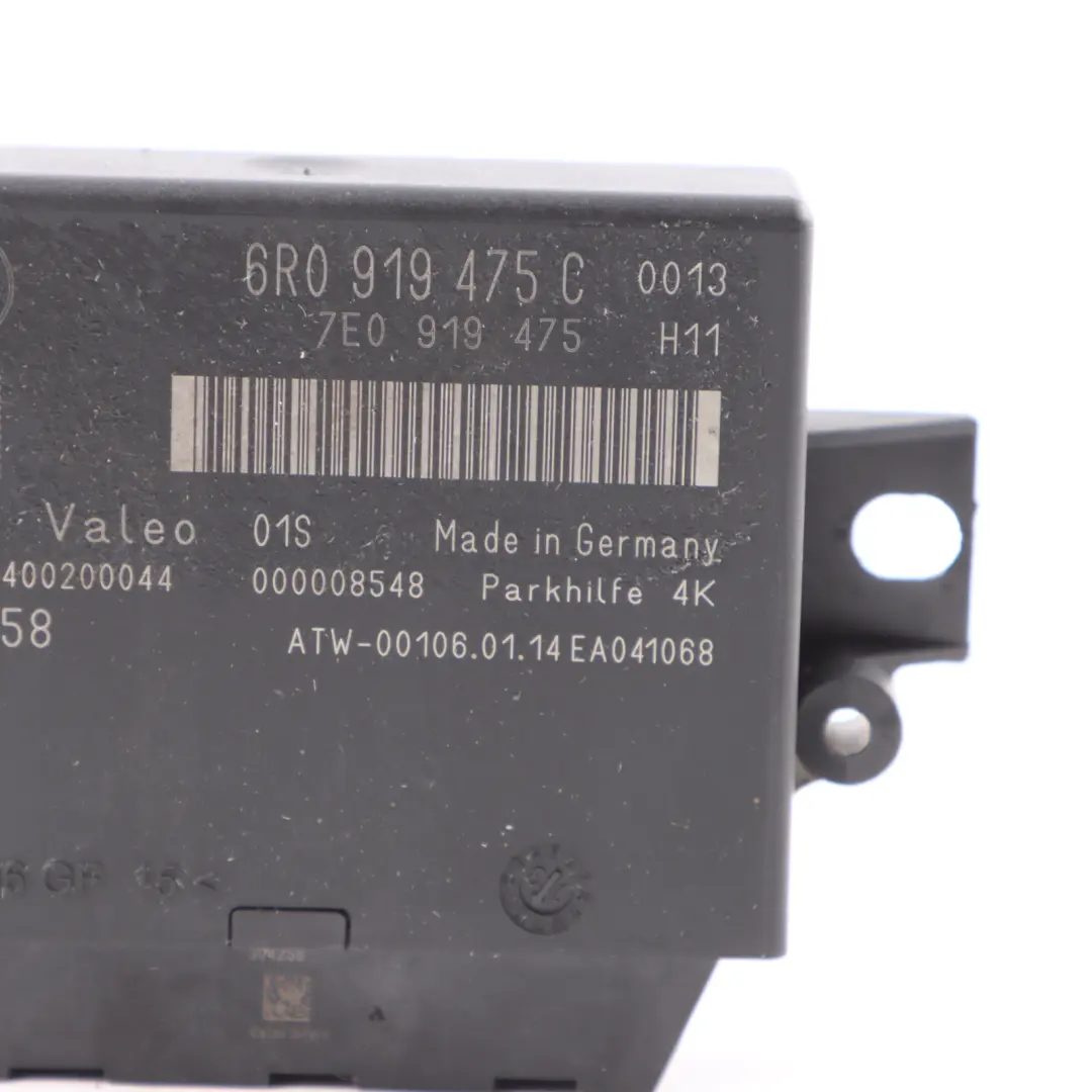 PDC Parking Sensor Control Unit Module to VW Volkswagen Polo 6R with Part number 6R0919475C VW Volkswagen Polo 6R PDC Parking Sensor Control Unit Module - SKU 6R0919475C - Part number 6R0919475C