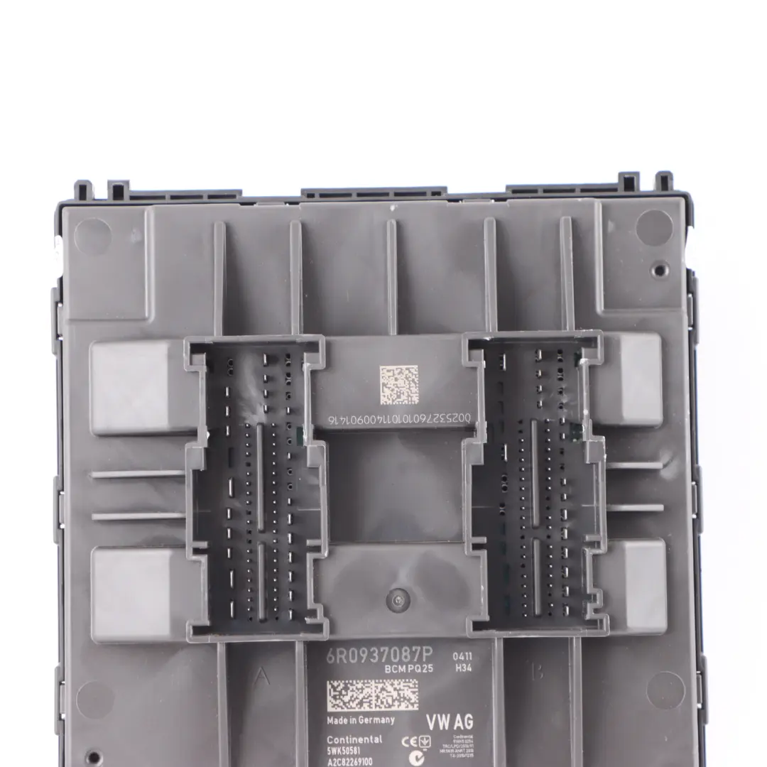 Módulo la caja fusibles Confort BCM de la carrocería ECU para VW Polo 6R con número de pieza 6R0937087P VW Polo 6R Módulo la caja fusibles Confort BCM de la carrocería ECU - SKU 6R0937087P - Número de pieza 6R0937087P