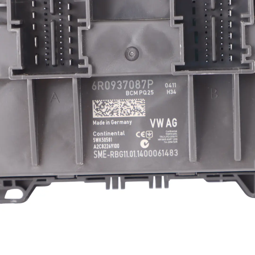 Volkswagen Polo 6R Fuse Box Module Comfort BCM Body Control Unit ECU - SKU 6R0937087P - Part number 6R0937087P