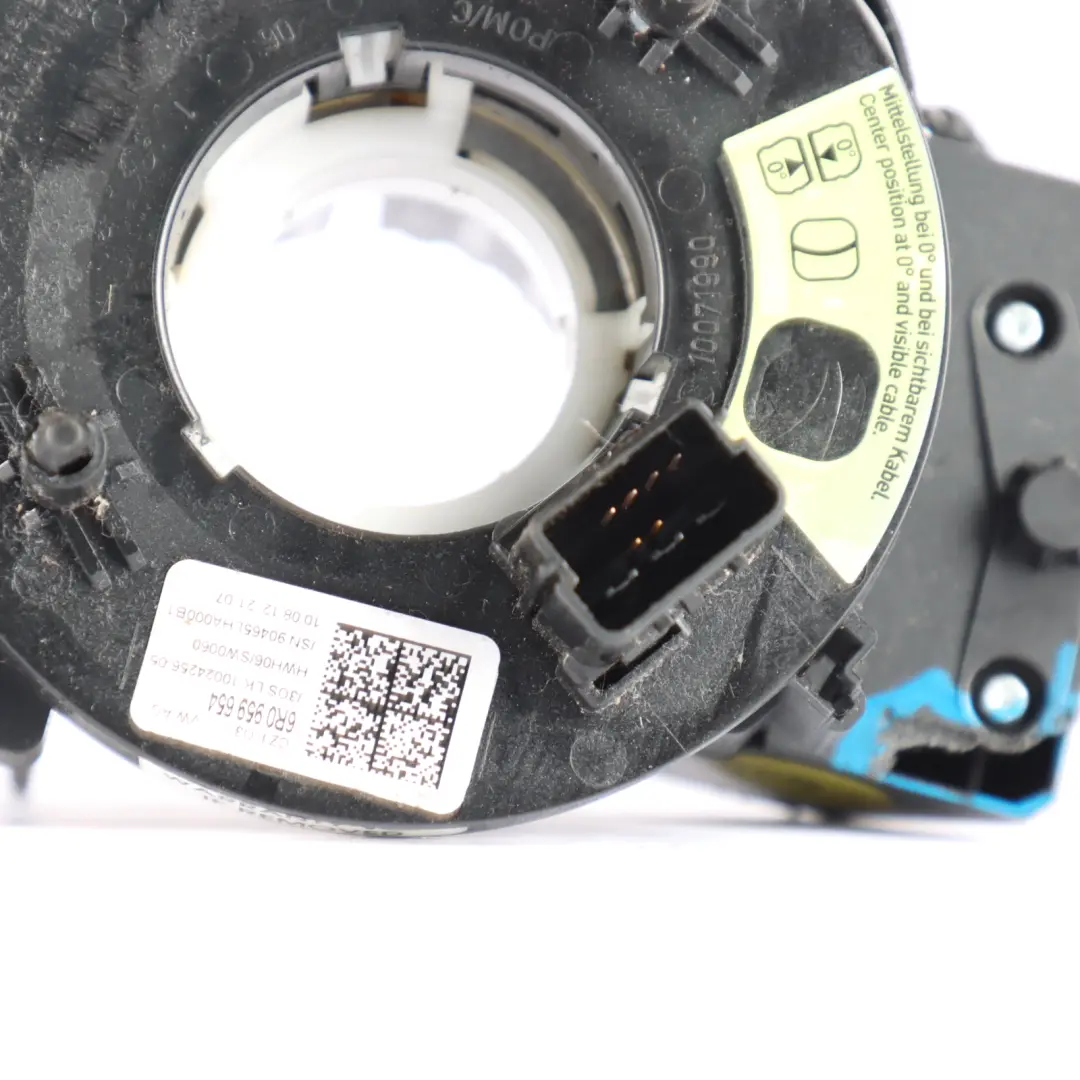  Indicator Wiper Stalk VW Polo 6R Seat Ibiza 6j Steering Angle Sensor Squib - SKU 6R0953507G-1 - Part number 6R0953507G