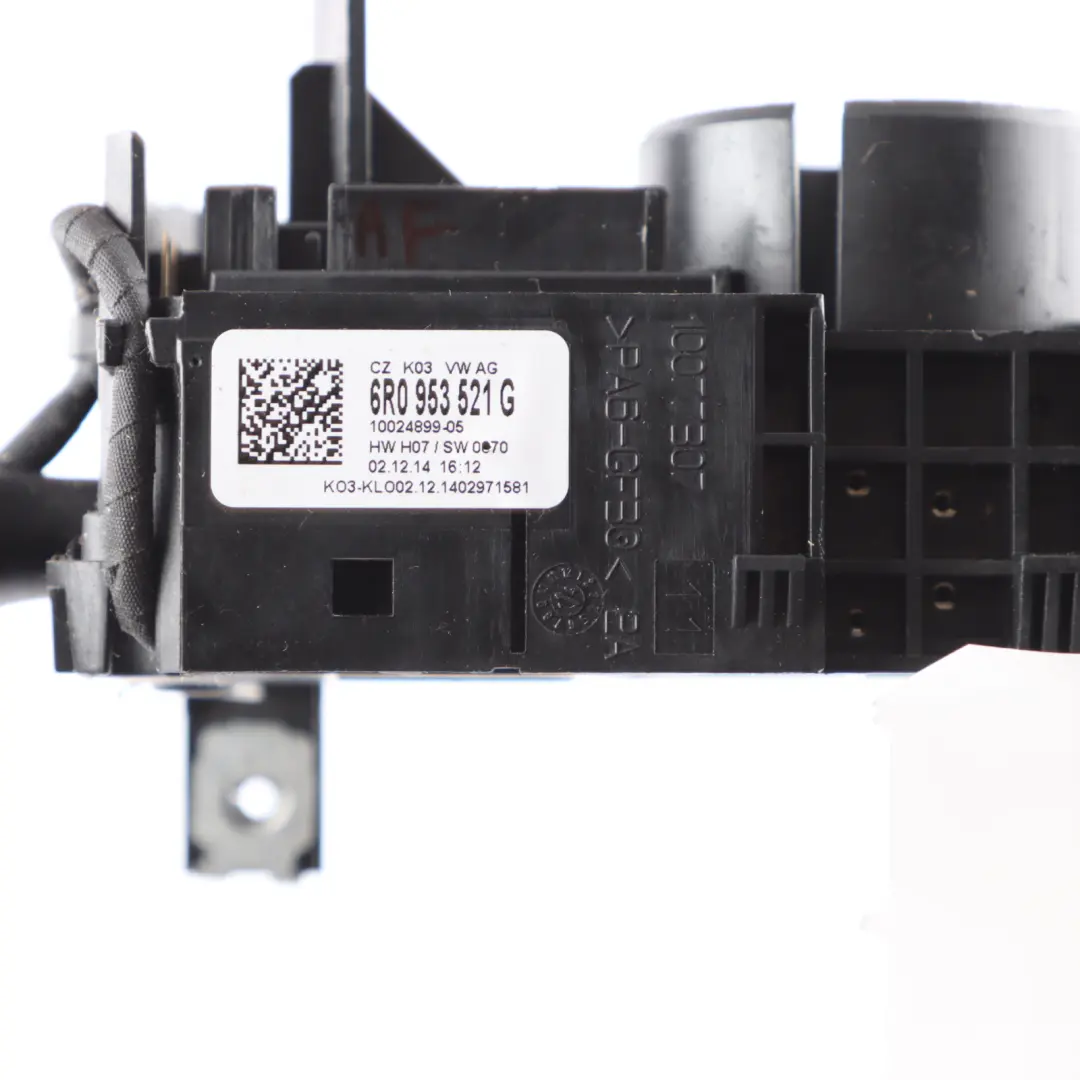 6J Piantone Indicatore Colonna Sterzo Tergicristallo Squib 6R0953521G per Seat Ibiza con numero di parte 6R0953507G Seat Ibiza 6J Piantone Indicatore Colonna Sterzo Tergicristallo Squib 6R0953521G - SKU 6R0953507G - Numero di parte 6R0953507G