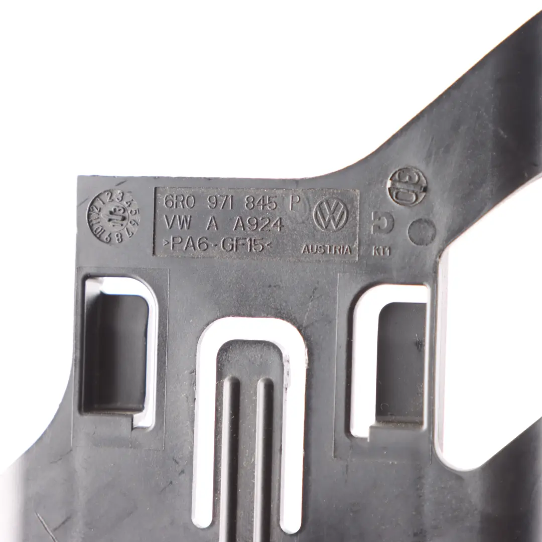 ECU Multimedia Unit Support Bracket Mount to VW Volkswagen Polo 6R with Part number 6R0971845P VW Volkswagen Polo 6R ECU Multimedia Unit Support Bracket Mount - SKU 6R0971845P - Part number 6R0971845P