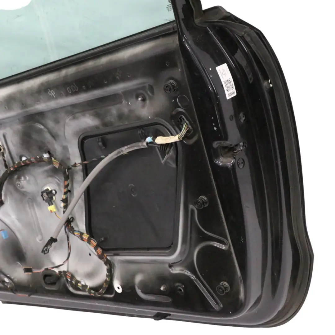 Volkswagen VW Polo 6R Door Front Right O/S Deep Black Metallic - C9X - SKU 6R3831056J-DBL - Part number 6R3831056J